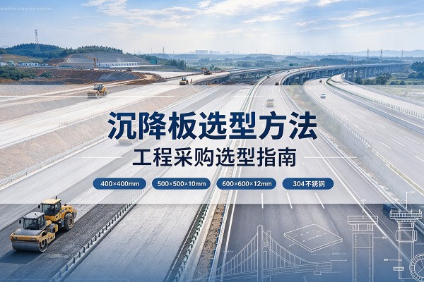 磐安沉降板选择方法