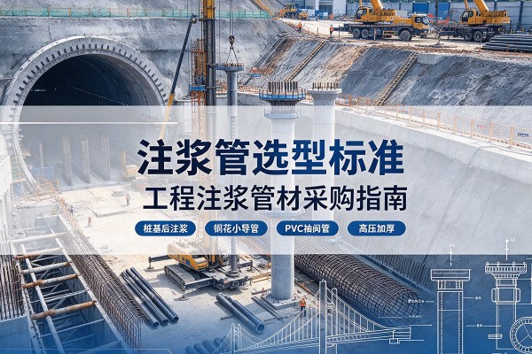 磐安注浆管选型标准