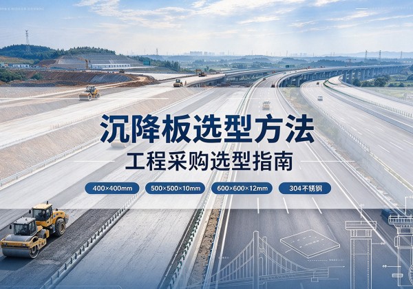 磐安沉降板选择方法